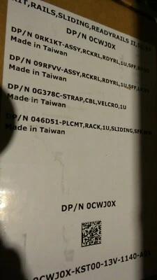 Boxed DELL Poweredge R320 R420 R620 R630 R330 R430 RAILS Sliding 1U Rail Kit A7 - Image 1 of 2