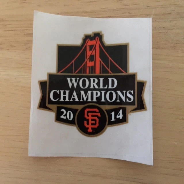 San Francisco Giants NEW 2014 World Series Champions Sticker Decal - Image 1 of 1