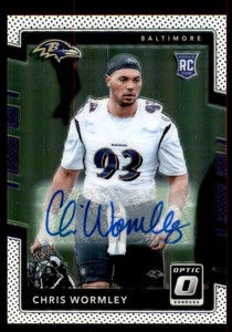 2017 Donruss Optic Rookie Autographs #143 Chris Wormley