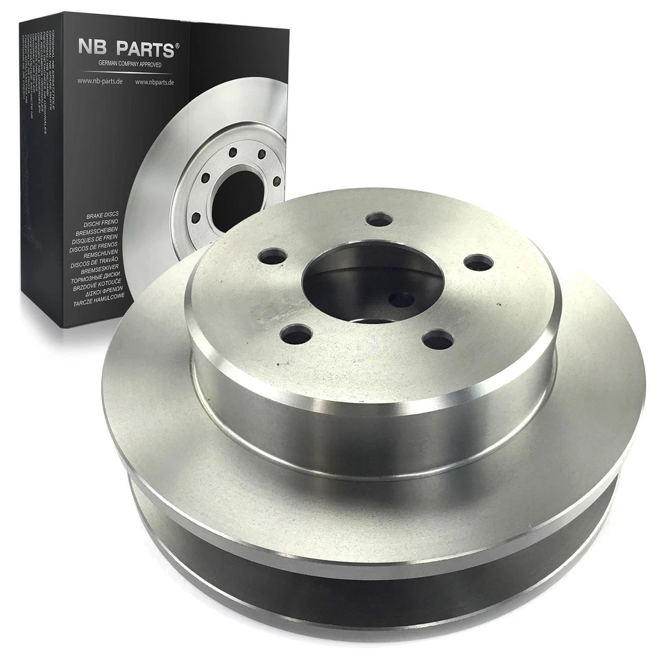 Discos de freno 290 mm completamente traseros Chrysler Voyager Grand Voyager III GS NS IV RG - Imagen 1 de 2