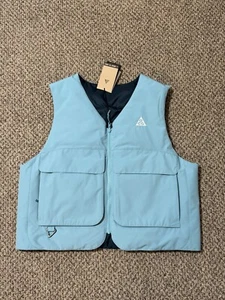 Nike ACG PrimaLoft Wendeweste Totenkopf Spitze Größe L/Large Neu mit Etikett Gorpcore 175 $ - Bild 1 von 10