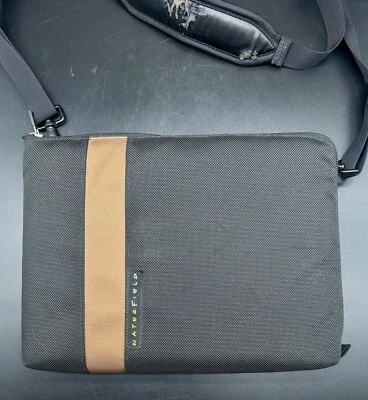 Waterfield Designs Travel Express iPad Tablet Sleeve Messenger Bag Black - Image 1 of 4