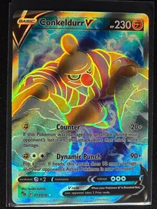 Conkeldurr V 073/078 (Full Art) Pokemon GO Near Mint - Picture 1 of 1