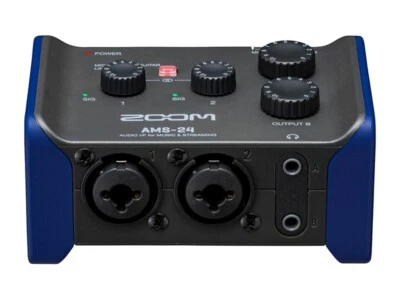 ZOOM  AMS-24  USB-C Audio Interface  2 in/4 out   W/Box - Image 1 of 4