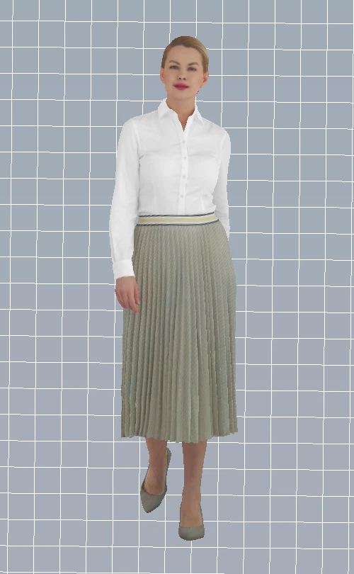 Resin 1:43 Gentle Lady Miniature Figure Diorama Doll Street Scene Prop Toys - Image 1 of 1