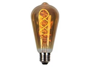 3x E27 4W Dimmable Retro Vintage LED bulbs 1800K 210lm 220-240V, Gold - Picture 1 of 1