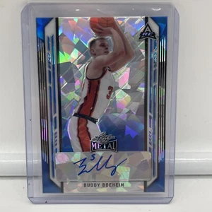 Leaf Metal Buddy Boeheim Rookie Auto SP/25 2022 azul BA-BB1 - Imagen 1 de 6