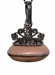 Y2K Juicy Couture Retired Queen Tiara Pave Crown Pillow Charm - Picture 1 of 23
