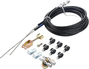 Universal Parking Brake Emergency Brake Cable Complete Kit, Replace#330-9371 140 - Picture 1 of 6