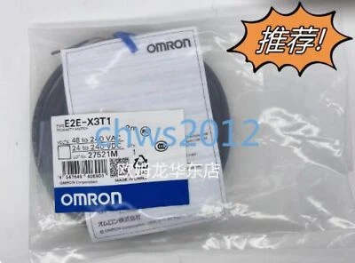1 PCS NEW IN BOX OMRON E2E-X3T1 2M proximity switch - Image 1 of 3
