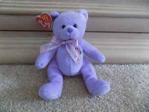 TY Beanie Baby 2.0 - LOVE TO MOM the Bear MWMTs - Picture 1 of 2