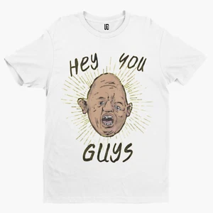 Hey You Guys T-Shirt- Film Movie Poster Retro Comedy Icon Cool Goonies 80s 90s - Picture 1 of 1