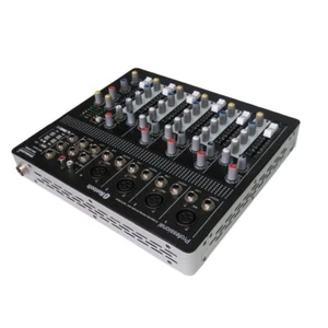 Mezclador Bluetooth de 6 canales grabación de escenario consola de mezcla de estudio en vivo mezclador de MP3 - Imagen 1 de 12