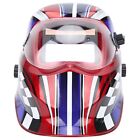 Head‑Mounted Welding Cover Automatic Dimming Full Face Guard Helmet Welder Cap✿