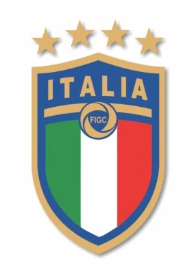 ITALY  Europe Champion 2021 Soccer Italia Calcio Precision Cut Decal - Image 1 of 2
