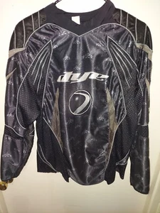 vintage dye black paintball jersey size medium - Picture 1 of 3