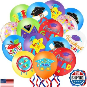 50 Pieces 12 Inches Preschool Graduate Party Balloon Decoration Kindergarten - Picture 1 of 5