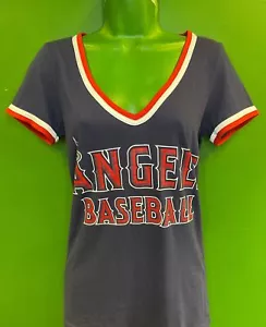 Camiseta para mujer MLB Los Angeles Angels Victoria's Secret cuello en V mediana - Imagen 1 de 7