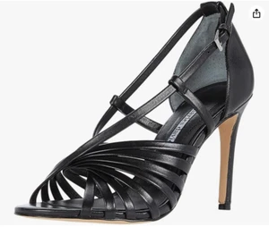 CHARLES DAVID Womens Sandal Dress Pump, Black, 10 US - Picture 1 of 12