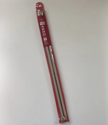 Vintage AERO Knitting Needles Size 7mm - Single Point - Made in England - Image 1 of 4