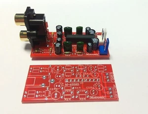 Preamplificador de etapa fonográfica M-4558S MM PCB tamaño pequeño - Imagen 1 de 7