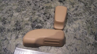 2011 Nissan Maxima Driver Side Power Seat Switch Knob Buttons Tan Pair - Image 1 of 2