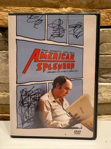 American Splendor © 2003 Paul Giamatti Hope Davis Dolby Surround CC Used DVD Dis - Picture 1 of 4