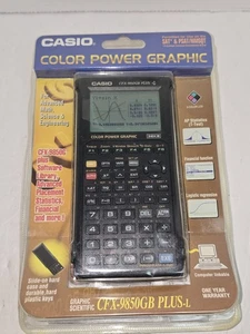 Casio CFX-9850GB Plus Calculadora Científica Gráfica Color Negro Nueva SELLADA Sat - Imagen 1 de 3
