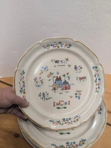 International Tableworks~Heartland #7774 Pattern 11" Dinner Plates 6 Piece Set - Picture 1 of 3