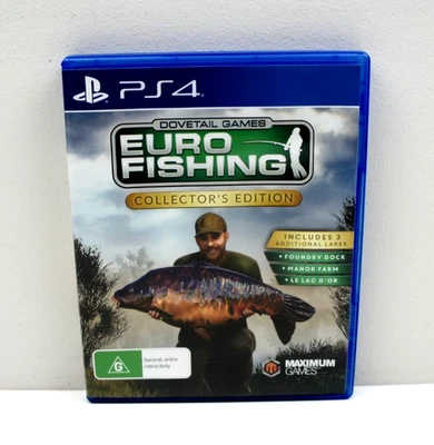 Euro Fishing Collector's Edition Sony PlayStation 4 PS4 Game - Free Postage - Image 1 of 4