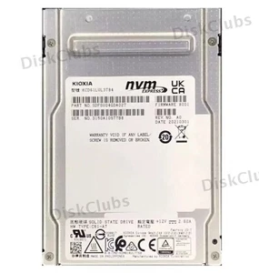 KIOXIA CD6 3,84TB 2,5" U.2 PCIe KCD61LUL3T84 Enterprise SSD Solid State Drive - Bild 1 von 1