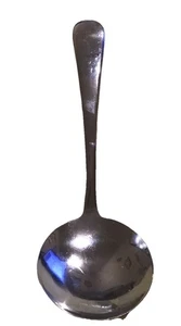 Vintage Chrome Plated Sugar, Jam, Honey Ladle, Spoon - Picture 1 of 6