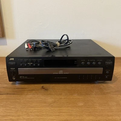 JVC XL-FZ258 5 Disc Carousel CD Changer-No Remote-1999-Tested/Working-VG Cond. - Image 1 of 4