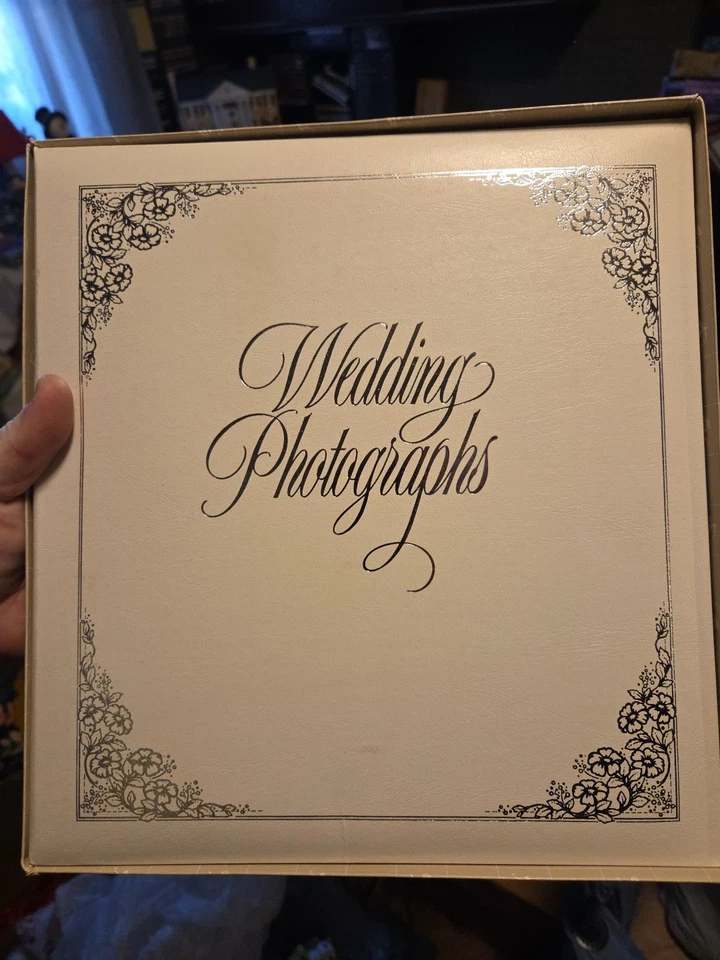 álbum de fotos de boda vintage Foto 1 de 1