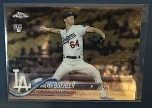 2018 Topps Chrome Walker Buehler RC #71 - Picture 1 of 2