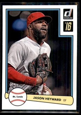 2016 Donruss 1982 Jason Heyward St. Louis Cardinals #D82-35 Foto 1 de 2