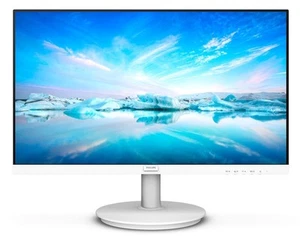 8712581804398 Monitor 271V8AW 27 inch IPS HDMI Speakers White Philips - Picture 1 of 8