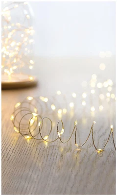 RARAION - Lampu LED Krismas 200 Biji, Cahaya Putih Hangat, 10m - Image 1 of 2