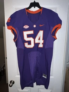 Clemson University Game Used Football Jersey #54 - Picture 1 of 3
