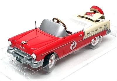 Caja de cambios 23 cm de largo 6810 - 1955 Chevy Bel Air jefe de bomberos pedal coche - rojo/blanco  Foto 1 de 4