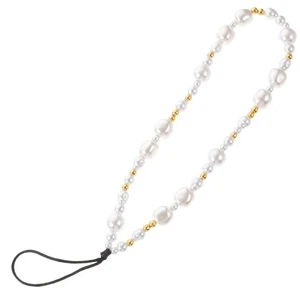 Chaîne de téléphone portable lanière de cellule en perles charmant pendentif en perles à la main - Photo 1 sur 12