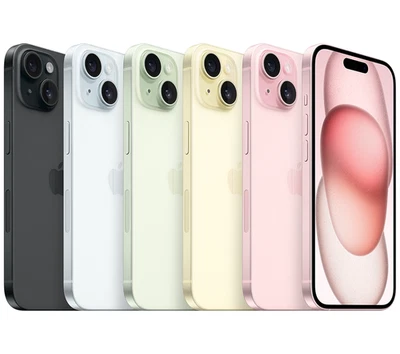 Apple iPhone 15 128GB Unlocked Physical SIM Tray - Free FedEx Second Day - New - Image 1 of 4