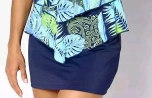 Susan Graver Soleil Skirt Paisley Palm Reg 16 A636603 - Picture 1 of 1