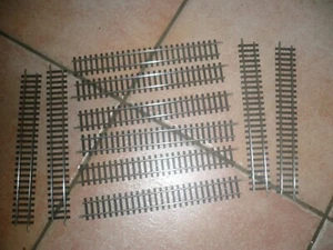 HORNBY HO ANNEE 70 / 10 RAILS DROITS 219 MM - Picture 1 of 1