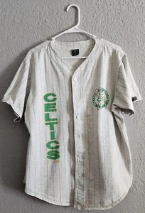 Vintage 90s Celtics Front Row By Salem Sportswear Jersey Shirt Size Large - Bild 1 von 9
