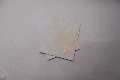 (10-Pk) Tarjetas de agradecimiento American Greetings con sobres blancos 04120523 Foto 1 de 3