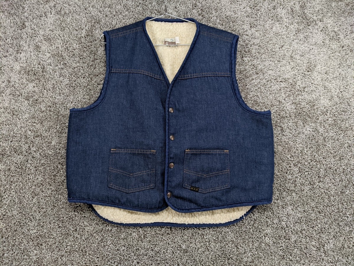 Sears Denim Vests for Men for Sale | Shop New & Used | eBay