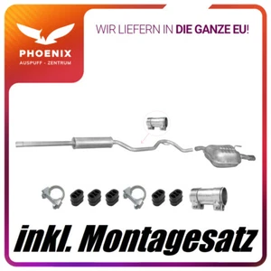 Sistema de escape medio + silenciador final para Opel Vectra C 2.2 16V (2002-2004) - Imagen 1 de 1