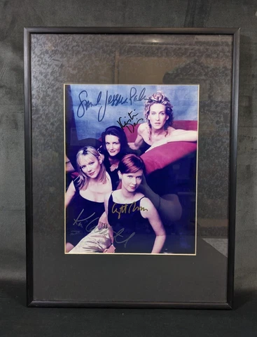 Signed Sex And The City Cast Print - Sarah Jessica Parker, W/ COA *READ DESC!* Cover