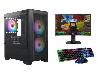 ULTRA FAST i3 i5 i7 Desktop Gaming Computer PC 2TB 16GB RAM GTX 1660 Windows 10 - Image 1 of 4